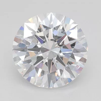 2.31ct D VVS2 Rare Carat Ideal Cut Round Lab Grown Diamond