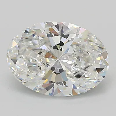 1.58ct E VS1 Rare Carat Ideal Cut Oval Lab Grown Diamond