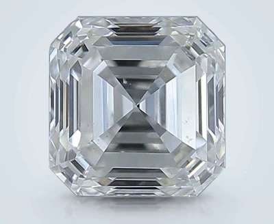0.71ct I SI2 Rare Carat Ideal Cut Asscher Diamond