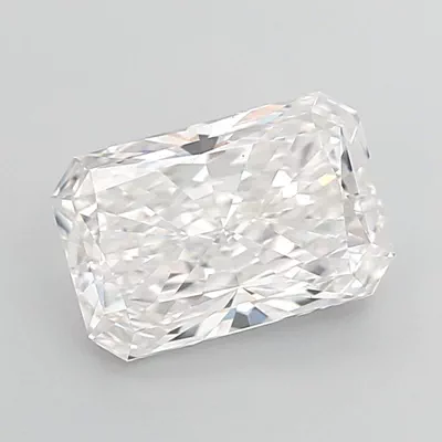3.01ct F VS1 Rare Carat Ideal Cut Radiant Lab Grown Diamond