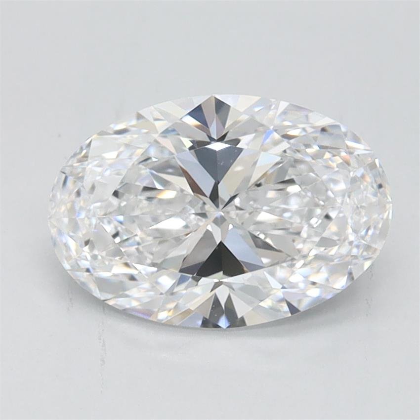 1.05ct D FL Rare Carat Ideal Cut Oval Lab Grown Diamond