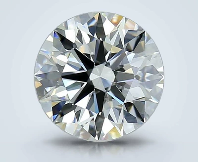 3.03ct I VVS2 Rare Carat Ideal Cut Round Diamond