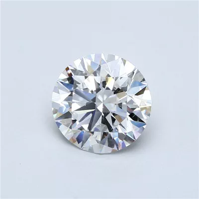 4.08ct D SI1 Rare Carat Ideal Cut Round Diamond