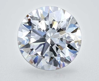 4.08ct D SI1 Rare Carat Ideal Cut Round Diamond