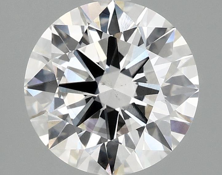 2.07ct F SI1 Rare Carat Ideal Cut Round Lab Grown Diamond