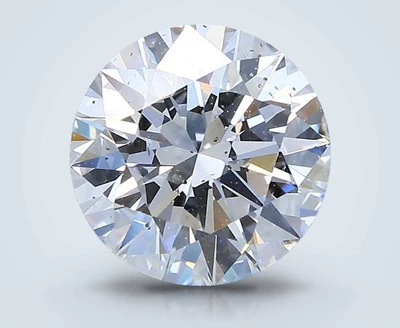 2.80ct D SI1 Rare Carat Ideal Cut Round Diamond