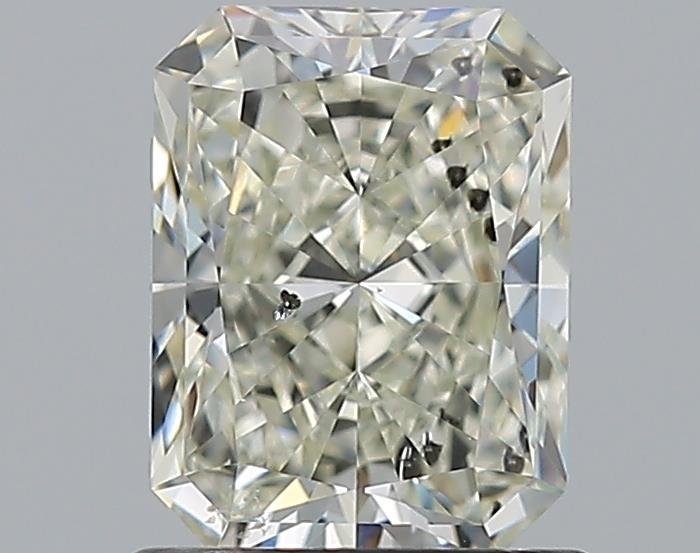 1.06ct I SI2 Rare Carat Ideal Cut Radiant Diamond