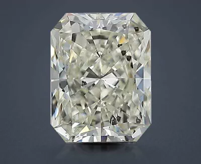 1.06ct I SI2 Rare Carat Ideal Cut Radiant Diamond