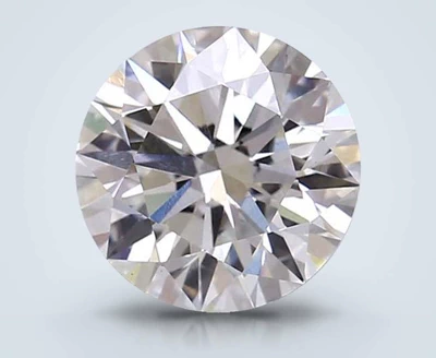 2.57ct H VS1 Rare Carat Ideal Cut Round Lab Grown Diamond