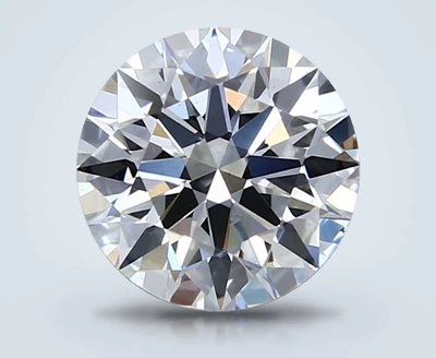 2.03ct F VS2 Rare Carat Ideal Cut Round Lab Grown Diamond