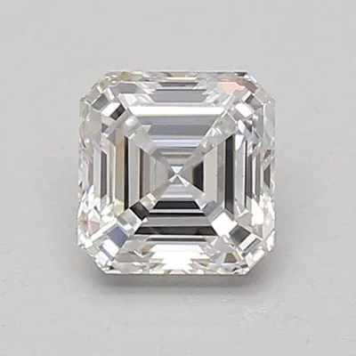 0.96ct D VS1 Rare Carat Ideal Cut Asscher Lab Grown Diamond