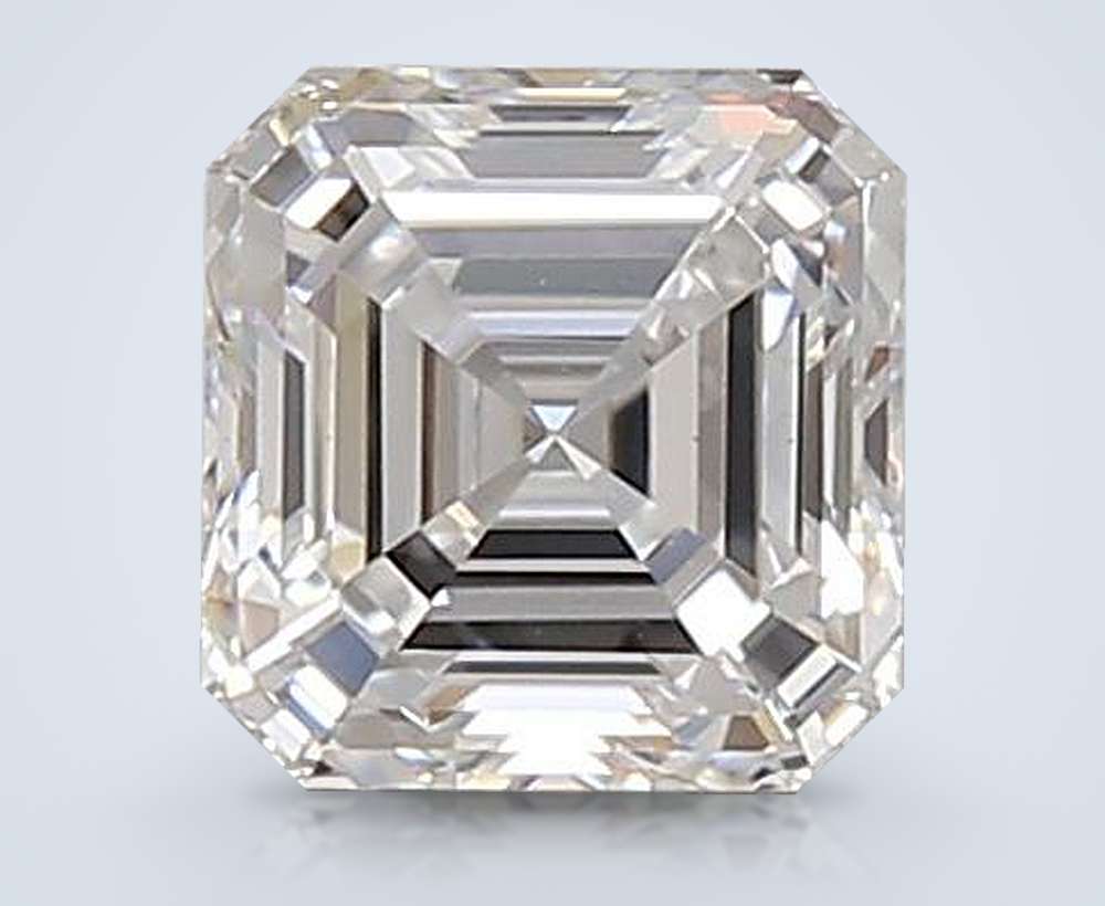0.96ct D VS1 Rare Carat Ideal Cut Asscher Lab Grown Diamond