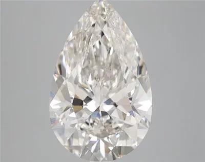 3.30ct H VS1 Rare Carat Ideal Cut Pear Lab Grown Diamond