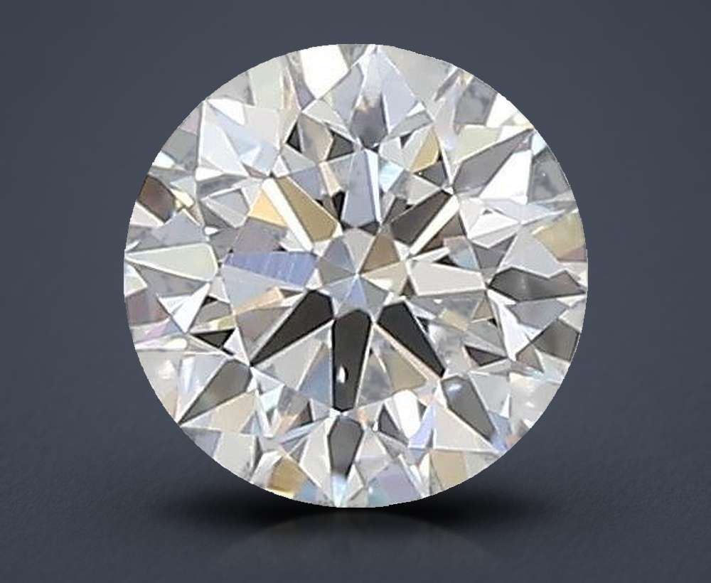 0.44ct D VVS1 Rare Carat Ideal Cut Round Lab Grown Diamond