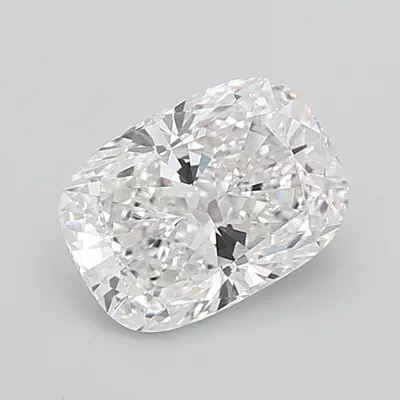 5.05ct E VVS2 Rare Carat Ideal Cut Cushion Lab Grown Diamond
