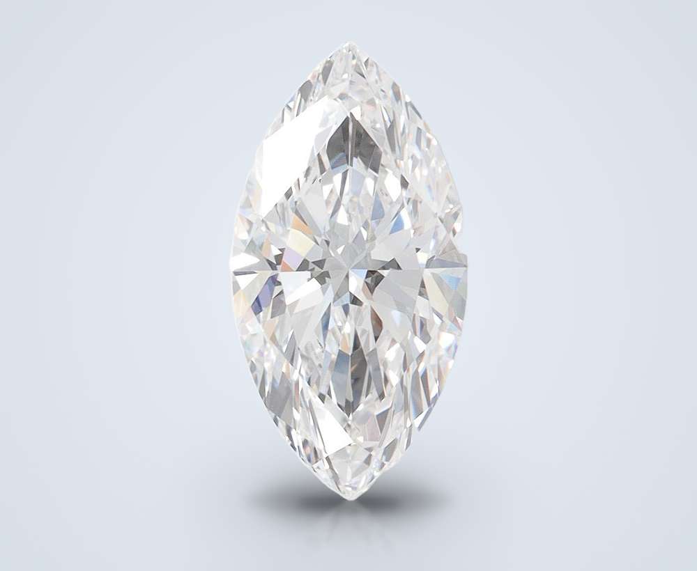 2.07ct D VVS1 Rare Carat Ideal Cut Marquise Lab Grown Diamond