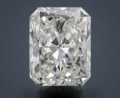 1.70ct H SI2 Rare Carat Ideal Cut Radiant Diamond