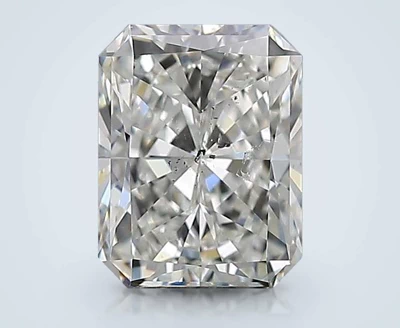 1.70ct H SI2 Rare Carat Ideal Cut Radiant Diamond