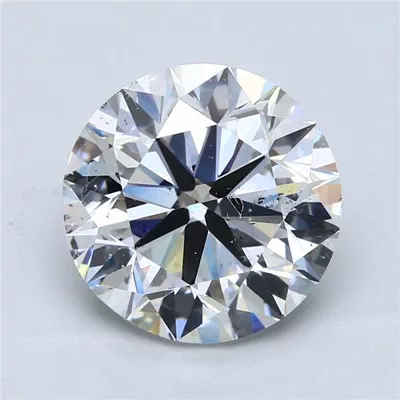 7.02ct D SI1 Very Good Cut Round Diamond