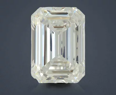 3.07ct F VS1 Rare Carat Ideal Cut Emerald Lab Grown Diamond