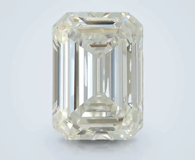 3.07ct F VS1 Rare Carat Ideal Cut Emerald Lab Grown Diamond