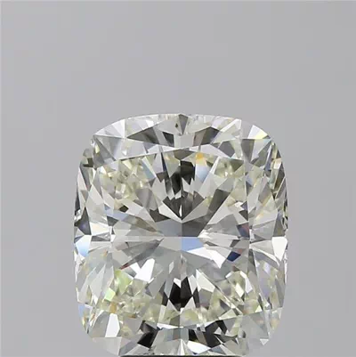 5.01ct K VVS1 Rare Carat Ideal Cut Cushion Diamond