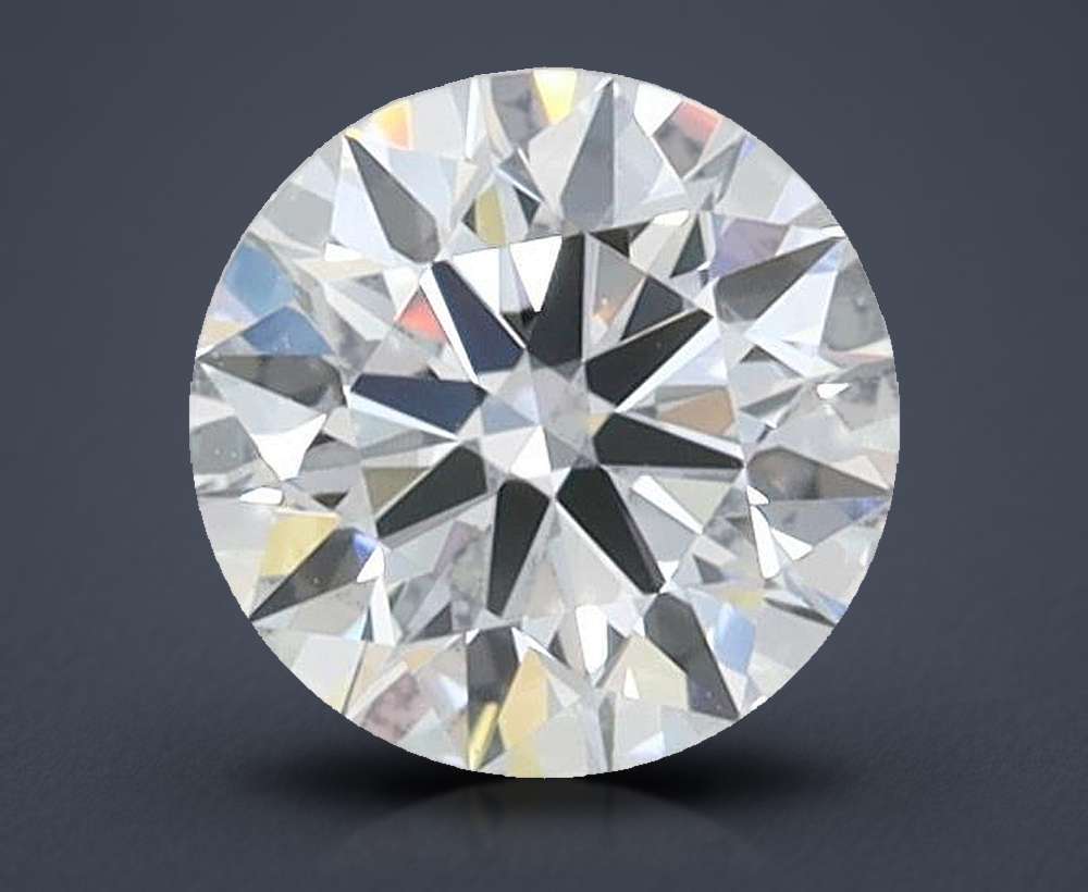 0.53ct D FL Rare Carat Ideal Cut Round Lab Grown Diamond