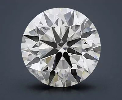 2.51ct J VVS2 Excellent Cut Round Lab Grown Diamond