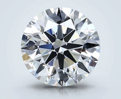 3.04ct D VS1 Rare Carat Ideal Cut Round Lab Grown Diamond
