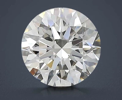 1.70ct H IF Rare Carat Ideal Cut Round Diamond