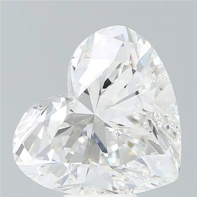 9.49ct F VS1 Very Good Cut Heart Lab Grown Diamond