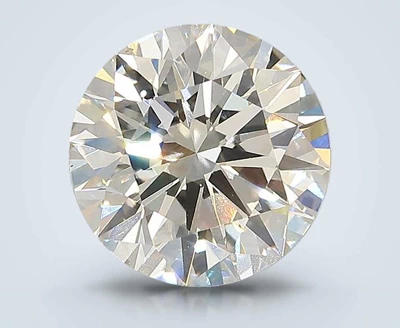 3.03ct J VS2 Rare Carat Ideal Cut Round Lab Grown Diamond
