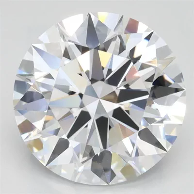 3.41ct D IF Rare Carat Ideal Cut Round Lab Grown Diamond