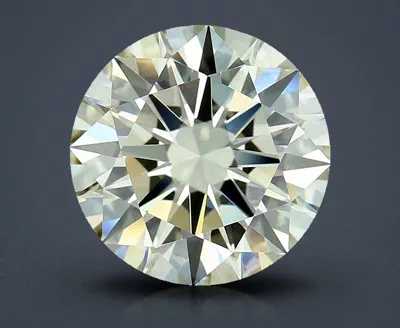 4.18ct K VVS1 Rare Carat Ideal Cut Round Diamond