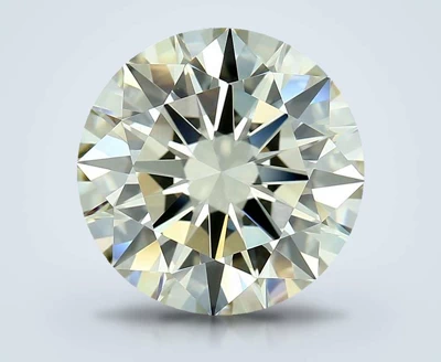 4.18ct K VVS1 Rare Carat Ideal Cut Round Diamond