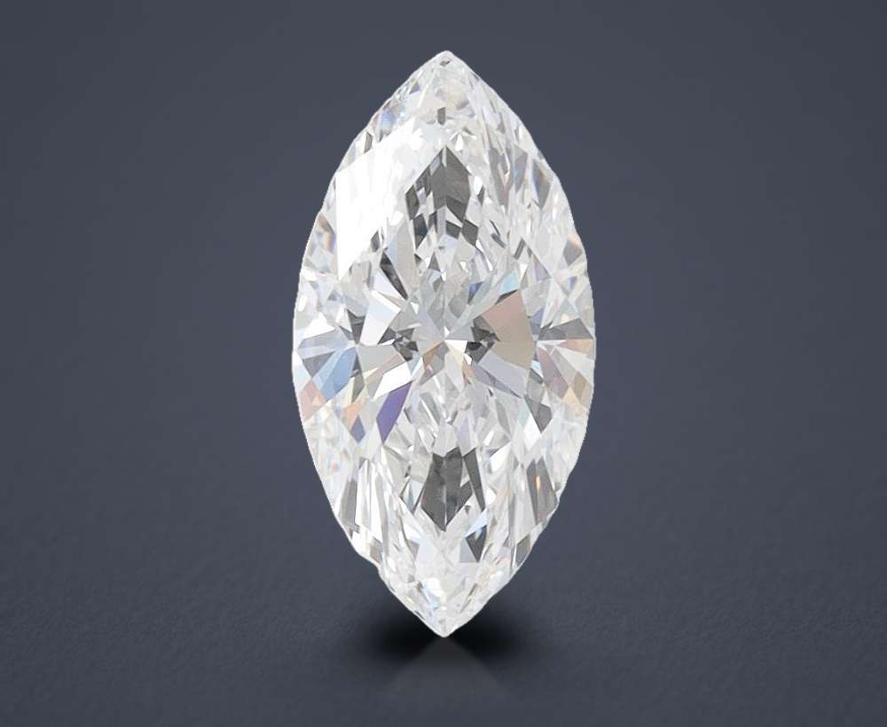 1.09ct D VVS1 Rare Carat Ideal Cut Marquise Lab Grown Diamond