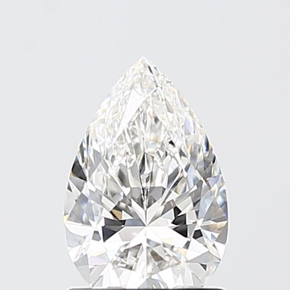 1.05ct F VVS2 Rare Carat Ideal Cut Pear Lab Grown Diamond