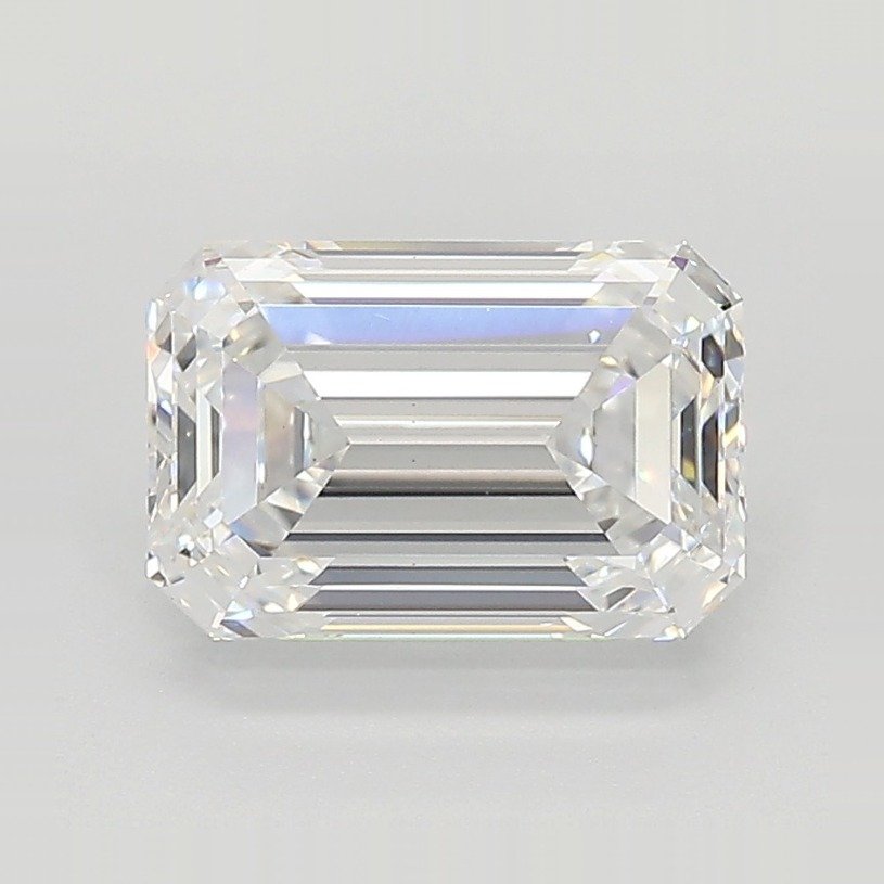 2.35ct E VS1 Excellent Cut Emerald Lab Grown Diamond