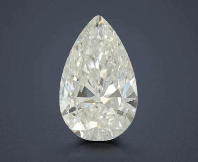 10.44ct F VVS2 Rare Carat Ideal Cut Pear Lab Grown Diamond