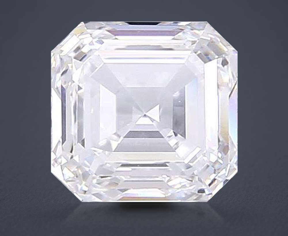 1.59ct D VVS2 Rare Carat Ideal Cut Asscher Lab Grown Diamond
