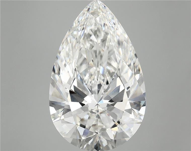 10.38ct F VVS2 Rare Carat Ideal Cut Pear Lab Grown Diamond