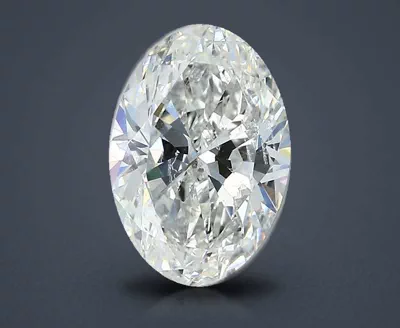 2.01ct I SI2 Excellent Cut Oval Diamond