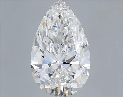 11.02ct F VVS2 Rare Carat Ideal Cut Pear Lab Grown Diamond