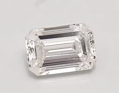 0.87ct E VVS2 Rare Carat Ideal Cut Emerald Lab Grown Diamond