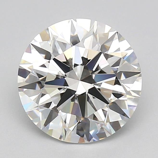 2.62ct D VVS1 Rare Carat Ideal Cut Round Lab Grown Diamond