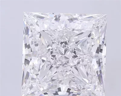 30.09ct F VS1 Rare Carat Ideal Cut Princess Lab Grown Diamond