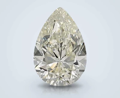 3.01ct J SI1 Rare Carat Ideal Cut Pear Diamond