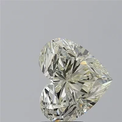 3.50ct K SI2 Rare Carat Ideal Cut Heart Diamond
