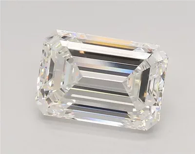 4.03ct G VS1 Rare Carat Ideal Cut Emerald Lab Grown Diamond