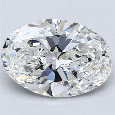 3.01ct E VS2 Rare Carat Ideal Cut Oval Lab Grown Diamond